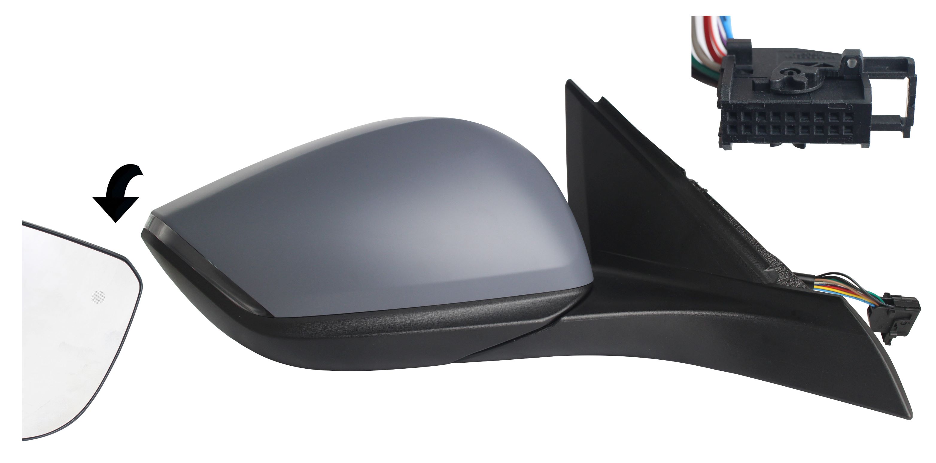 PEUGEOT 308/ASTRA 2021.07-*ESP D EL TE REB C/PIS CONV S/TEMP L/COR A/MOR 12PIN - 