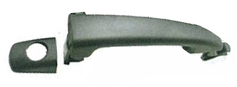 CITROEN BERLI/PAR 08-*PUNHO PORTA FRT ESQ PRETO C/FURO CHAVE - 