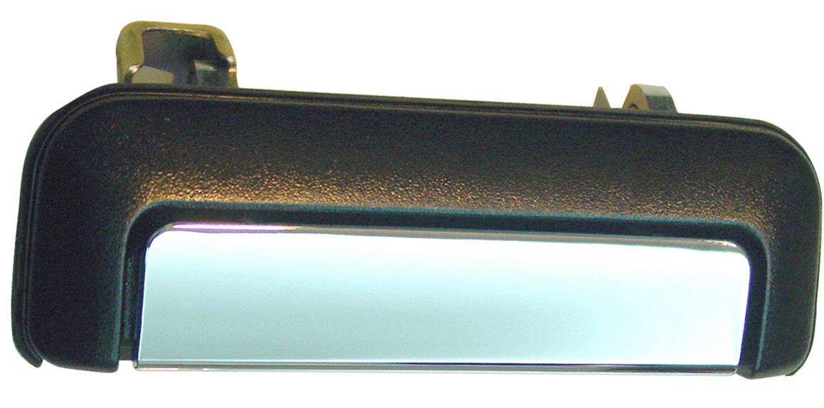 MITSUBISHI L200 1996.01-*PUNHO PORTA FRT ESQ/TRAS ESQ/TAMPA MALA CROMADO/PRETO - 