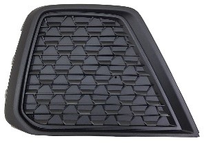 AUDI A1 2018.07-*GRELHA DRT P/CH FRT PRETA - 