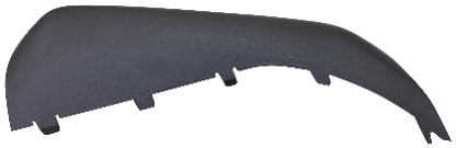 AUDI A1 2018.07-*SPOILER ESQ P/CH FRT PRETO - 