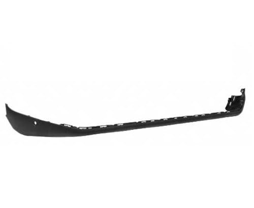 PEUGEOT 2008 2019.08-*SPOILER P/CH FRT PRETO C/FUROS FRISO C/2 FUROS SENSOR - 