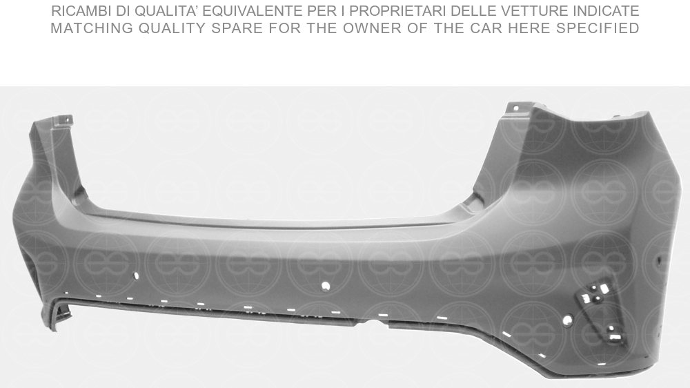 FORD FOCUS 2018.07-*P/CH TRAS P/P C/6 FUROS SENSOR(ACTIVE) - 