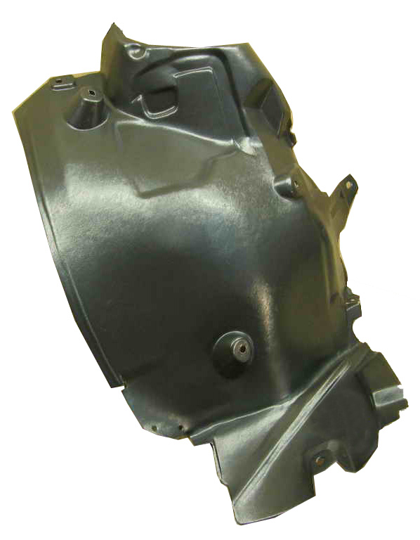 MERCEDES C W204 07-*RESGUARDO C/RODA FRT ESQ (TRAS) - 