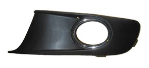 VW TOURAN 10-*GRELHA ESQ P/CH FRT (C/FRISO CROMADO) - 