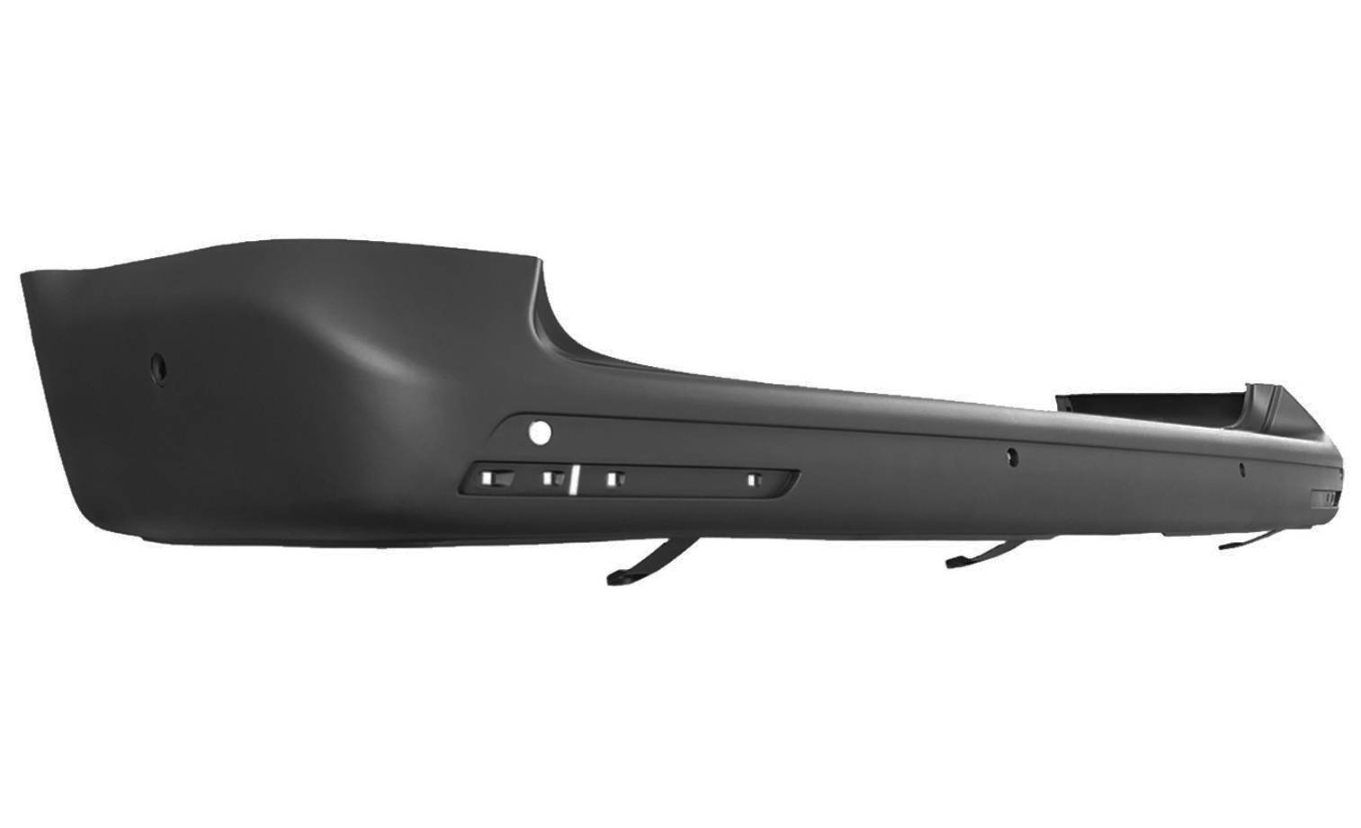 VW TRANSPORTER 16-*P/CH TRAS PRETO C/6 FUROS SENSOR(2P) - 