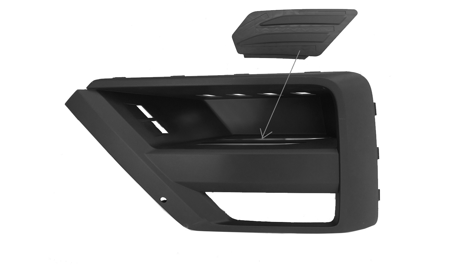 VW CRAFTER 2017.01-*FRISO GRELHA ESQ P/CH FRT - 