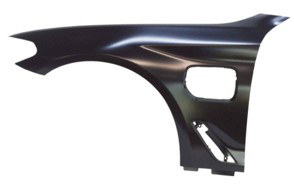 BMW S/5 G30/G31 2017.01-*G/LAMAS FRT ESQ(ALUMINIO)C/FURO MOD HIBRIDO - 