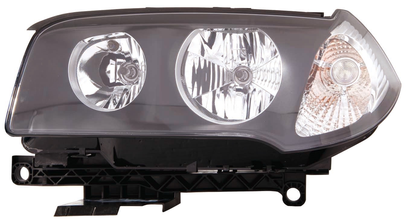 BMW X3 03-*FAROL ESQ ELECT C/PISCA BRANCO I/NEGRO (H7/H7) - 