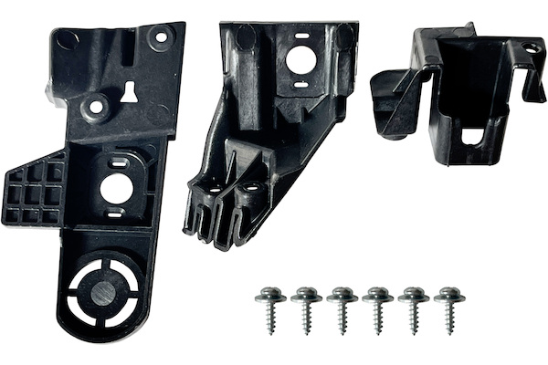 CITROEN C4 2020.10-*KIT REPARACAO FAROL ESQ(3PCS-SUPORTES) - 