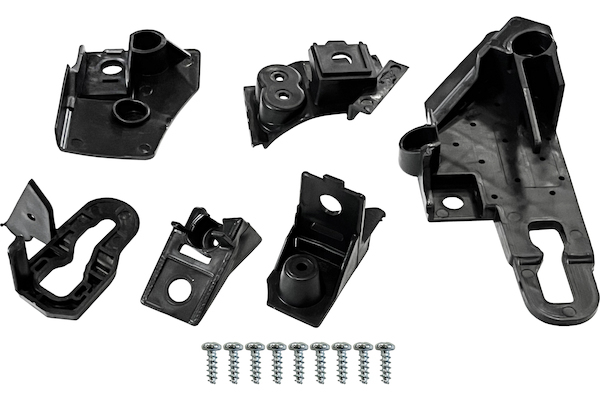 SEAT LEON 2019.11-*KIT REPARACAO FAROL DRT(6PCS-SUPORTES) - 
