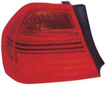BMW S/3 E90 05-*FAROLIM TRAS ESQ (CANTO VERMELHO 4P) - 