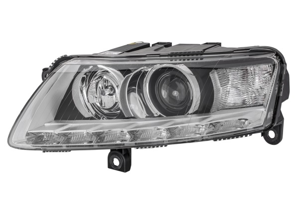 FAROL ESQ BI-XENON CUR LCD LED AUDI A6 2005/06- - 