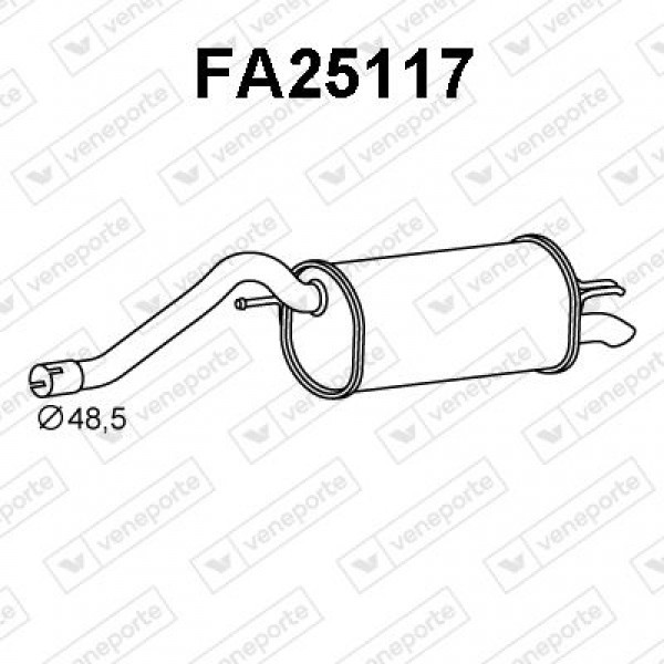 FIAT DOBLO 1.3JTD 10-*SILENCIOSO TRAS - 
